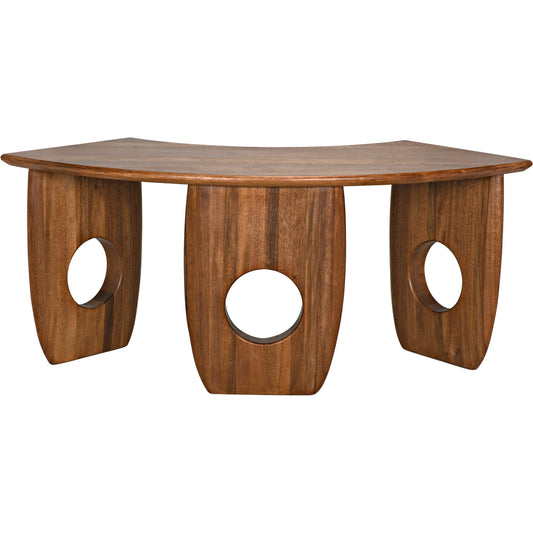 Lobster Desk by Noir in dark walnut. Made from walnut in a modern style.