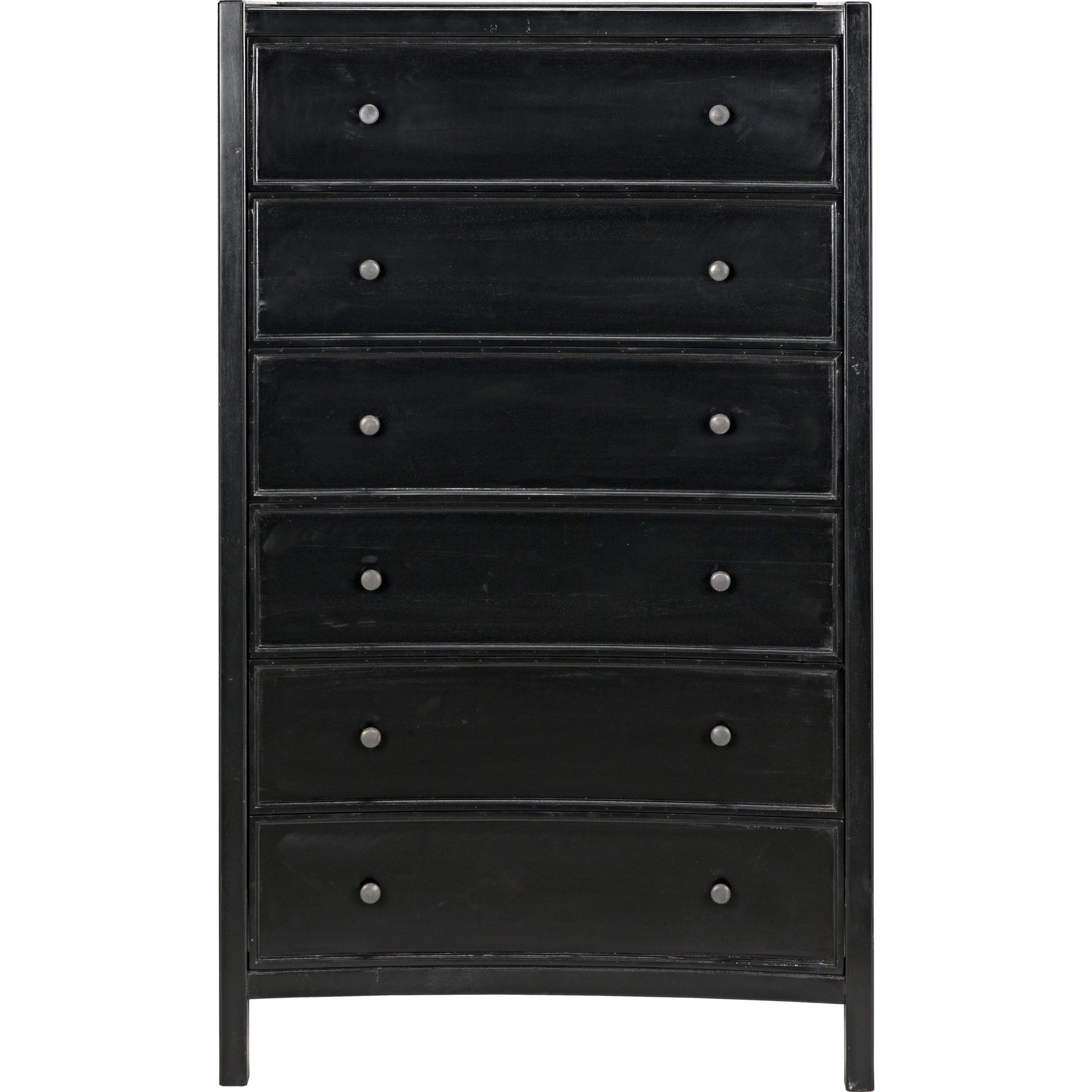 Hampton Tall Boy by Noir. Made from mahogany in a transitional style.