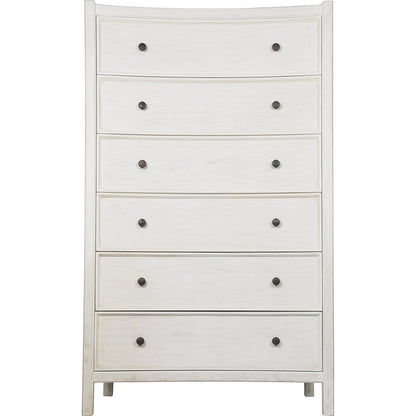 Hampton Tall Boy by Noir. Made from mahogany in a transitional style.