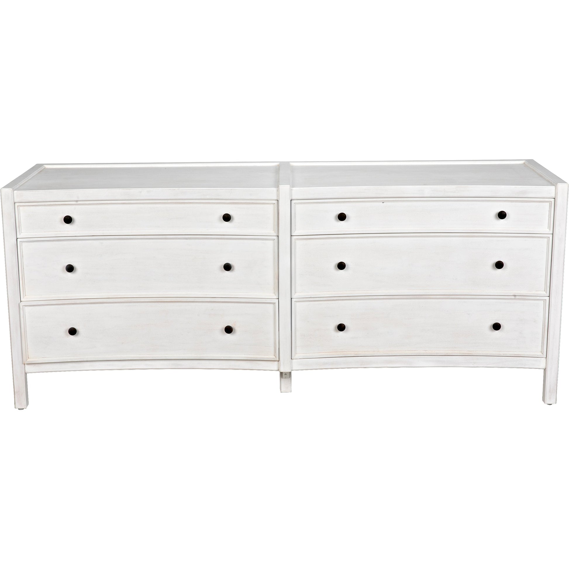 Hampton Dresser by Noir. Made from mahogany in a cottage & farmhouse style.