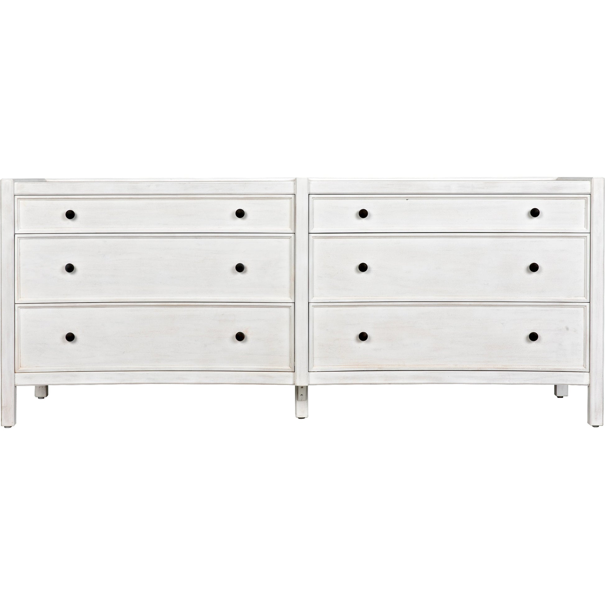 Hampton Dresser by Noir. Made from mahogany in a cottage & farmhouse style.