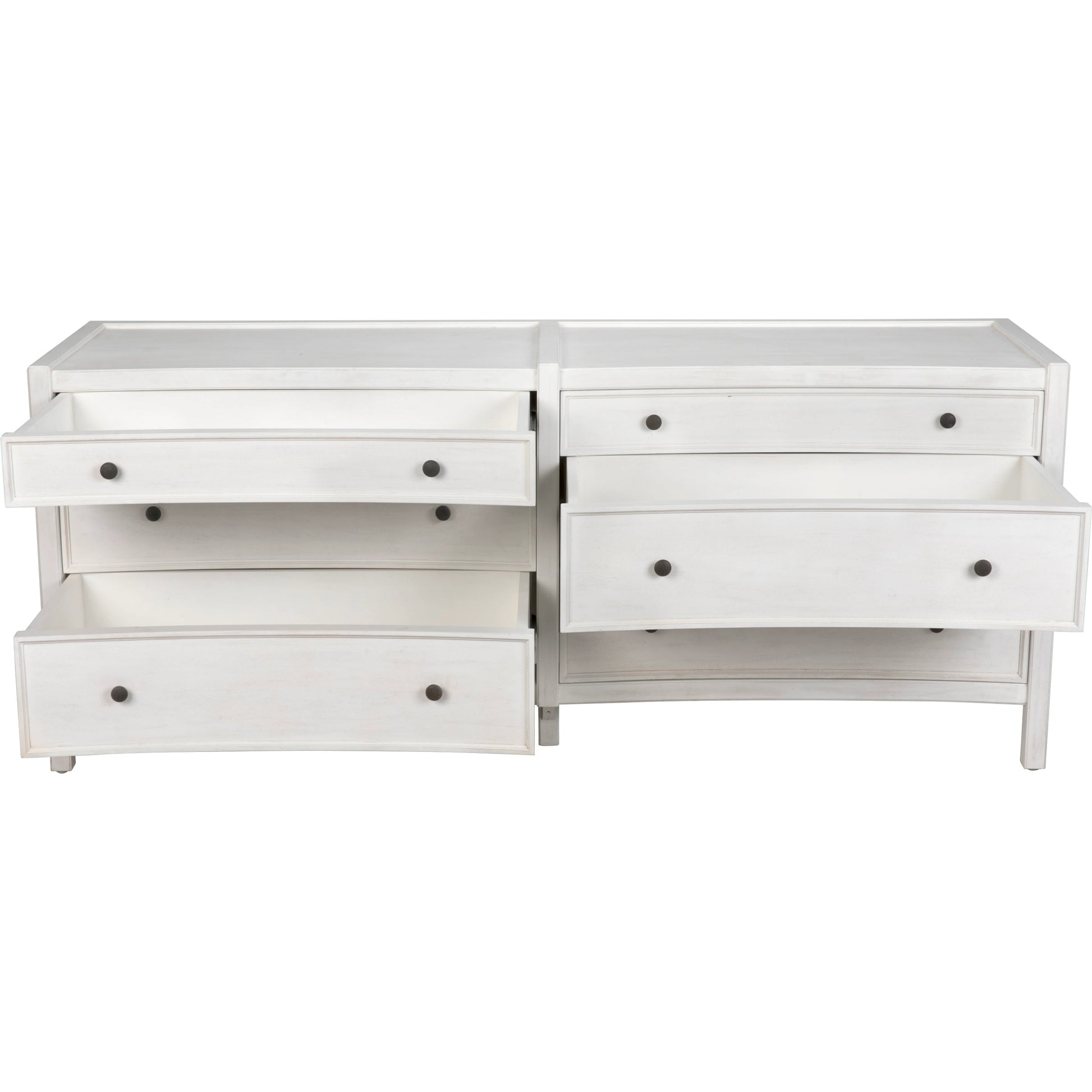 Hampton Dresser by Noir. Made from mahogany in a cottage & farmhouse style.