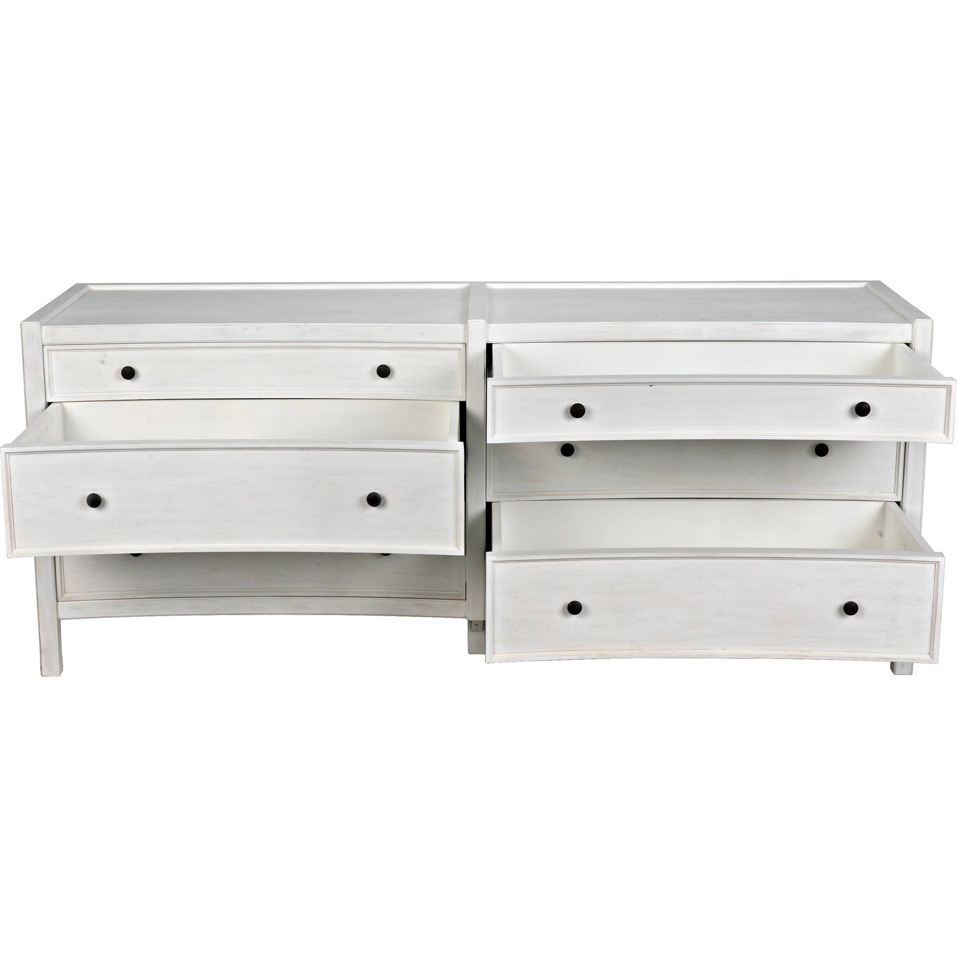 Hampton Dresser by Noir. Made from mahogany in a cottage & farmhouse style.