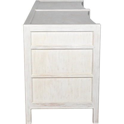 Hampton Dresser by Noir. Made from mahogany in a cottage & farmhouse style.