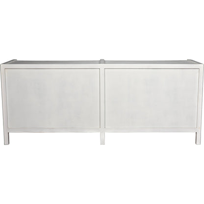 Hampton Dresser by Noir. Made from mahogany in a cottage & farmhouse style.
