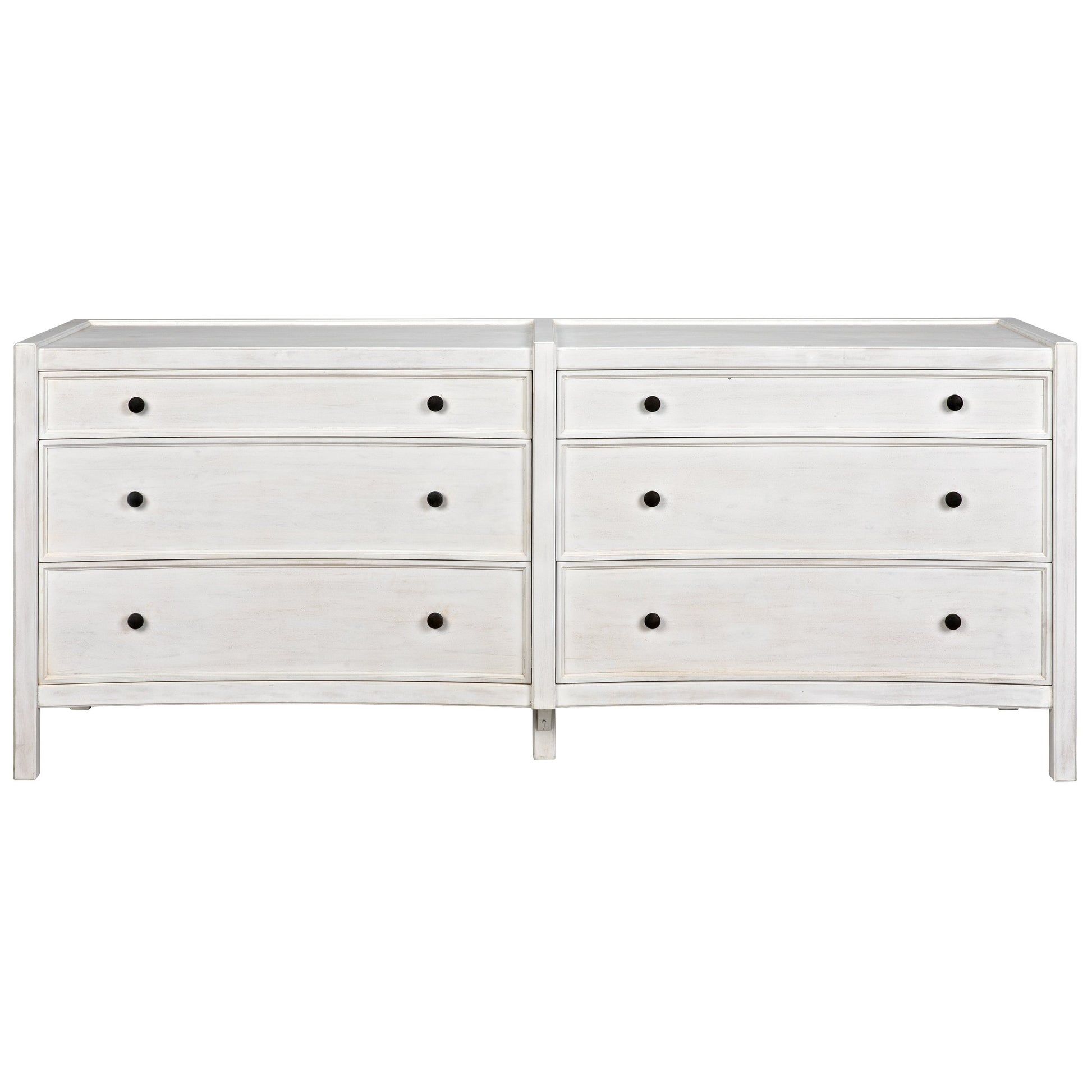 Hampton Dresser by Noir. Made from mahogany in a cottage & farmhouse style.