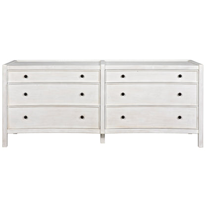 Hampton Dresser by Noir. Made from mahogany in a cottage & farmhouse style.