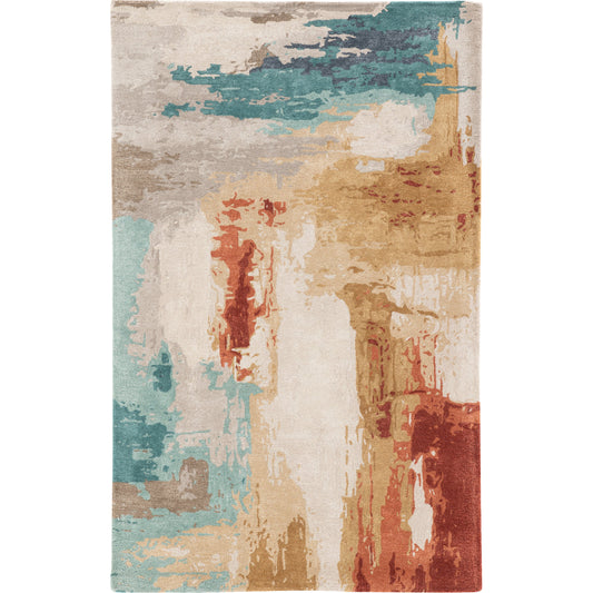 Genesis GES30 Rug by Jaipur Living in blue, red. Made from unique in a unique style.