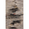 Gray, Black / 2' x 3'