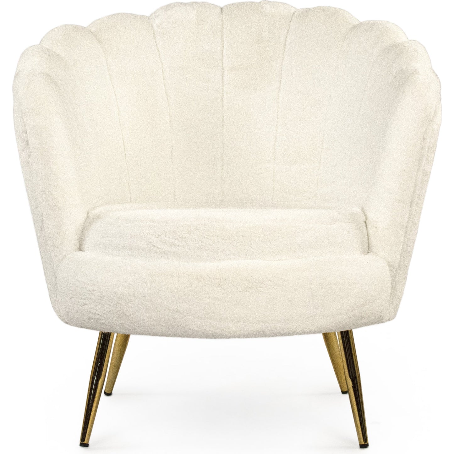 002 SR-900459 | Additional Silo | White Faux Fur Tufted Tub Chair by Zentique in white faux and white faux fur velvet. Made from white faux fur velvet in a modern style.