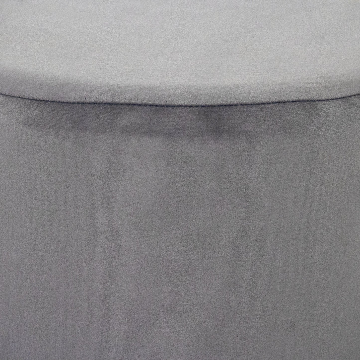 003 SR-900365 | Closeup | Pale Blue Velvet Stool by Zentique in pale blue velvet and pale blue velvet. Made from pale blue velvet in a modern style.