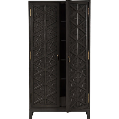 Small Maharadscha Hutch by Noir. Made from mahogany in a eclectic & global style.