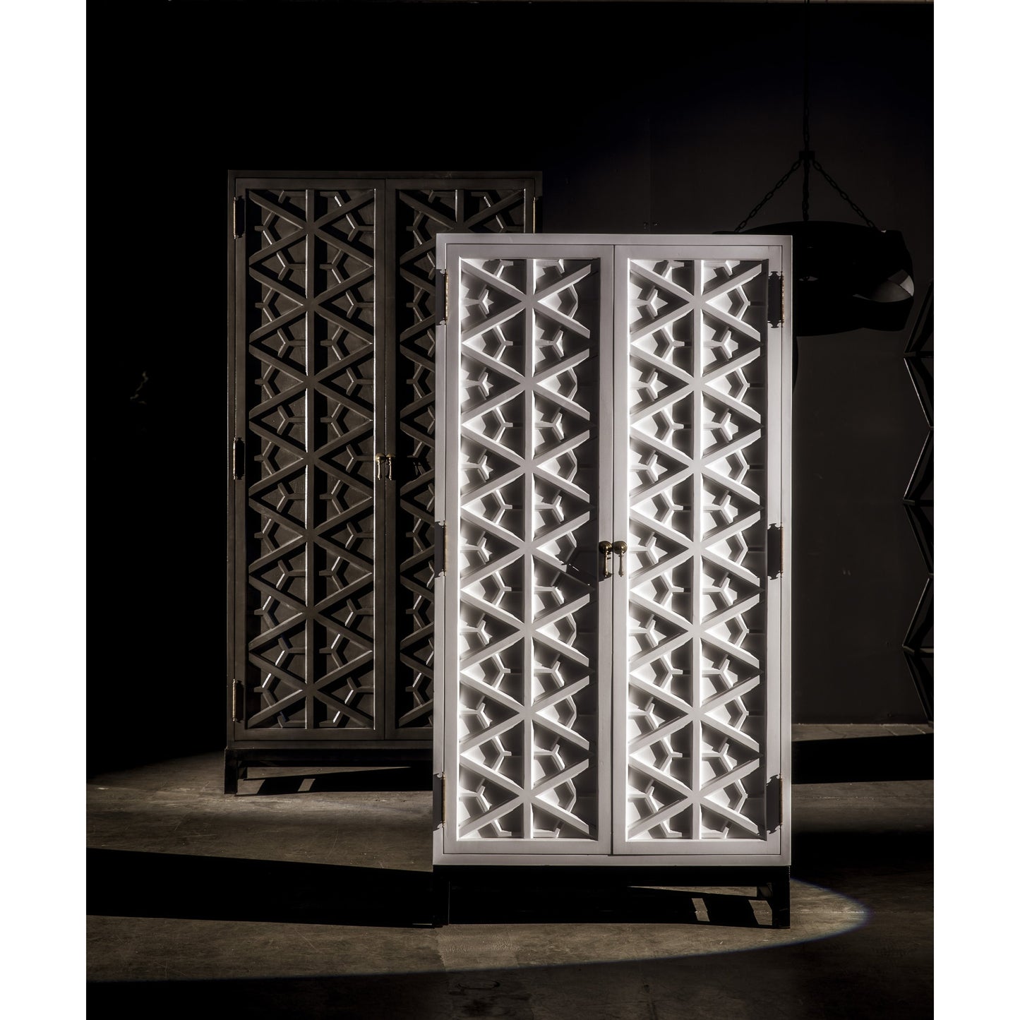 013 S-335075 | Additional Silo | Maharadshcha Hutch by Noir. Made from mahogany in a eclectic & global style.