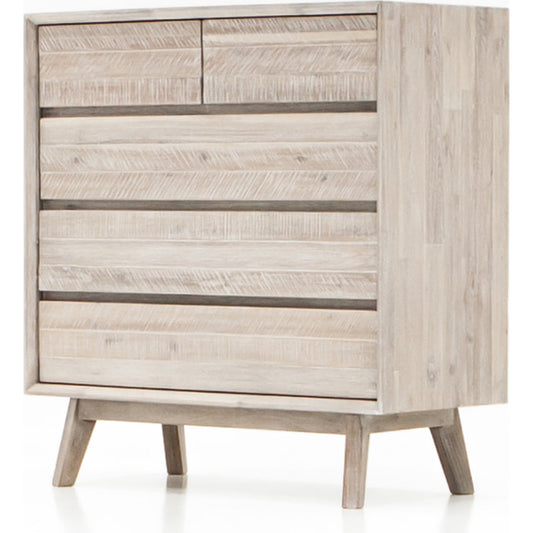 Gia Chest by LH Imports in light brown, gray. Made from acacia in a modern style.