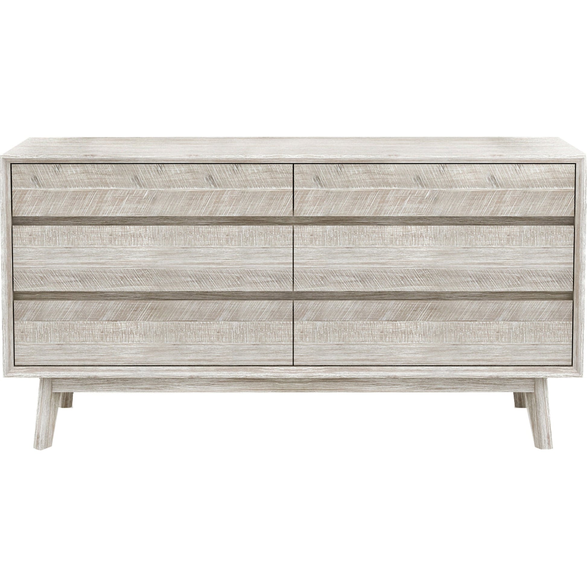Gia Dresser by LH Imports in light brown, gray. Made from acacia in a modern style.