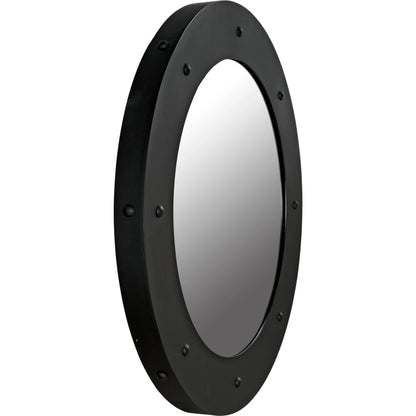 Clay Mirror by Noir. Made from metal in a modern style.
