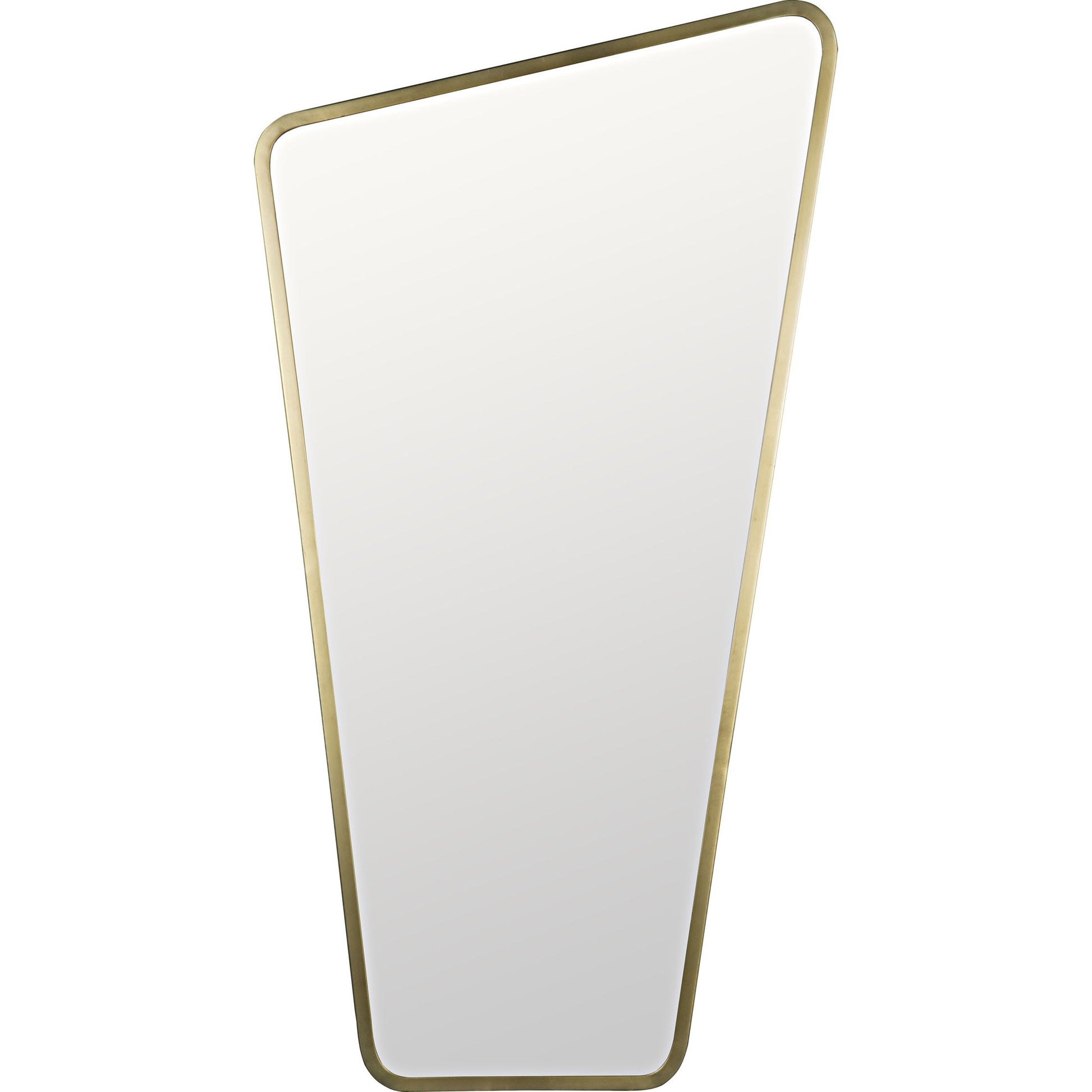Juliet Mirror by Noir in antique brass. Made from metal in a modern style.