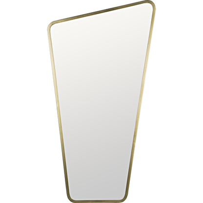 Juliet Mirror by Noir in antique brass. Made from metal in a modern style.