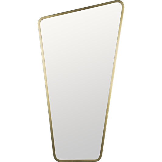 Juliet Mirror by Noir in antique brass. Made from metal in a modern style.