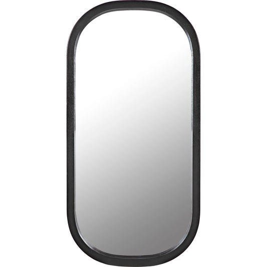 Gorky Mirror by Noir in pale. Made from mahogany and mirror in a modern style.