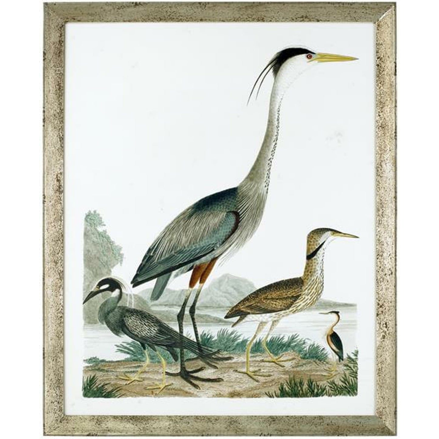 001 SR-864589 | Additional Silo | Heron Family I by John-Richard in silver. Made from unique in a coastal style.
