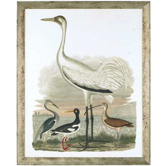 Heron Family II by John-Richard in silver. Made from unique in a coastal style.