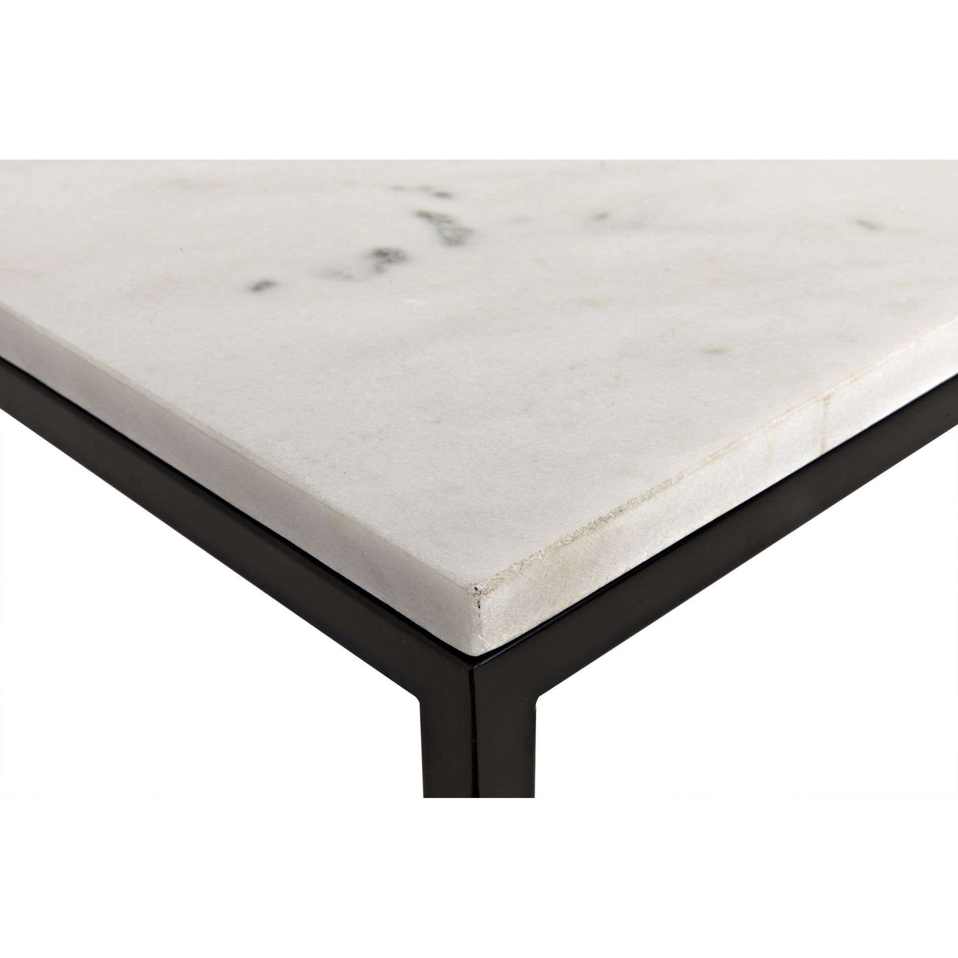 Molimo Coffee Table by Noir in metal, quartz. Made from metal, quartz in a modern style.