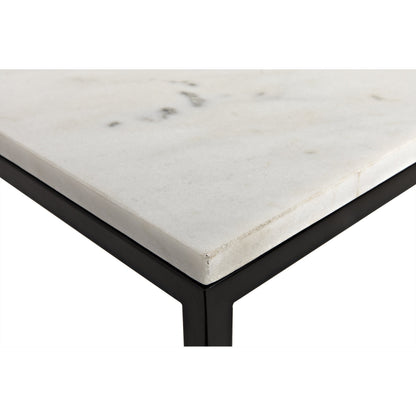 Molimo Coffee Table by Noir in metal, quartz. Made from metal, quartz in a modern style.