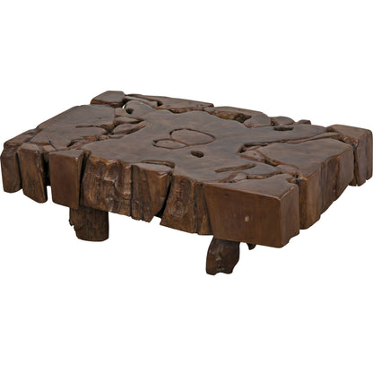 Teak Root Coffee Table by Noir in teak root. Made from teak root in a eclectic & global style.