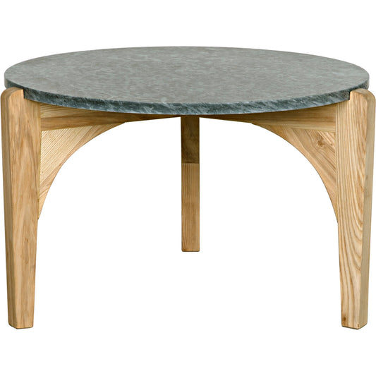 Confucius Coffee Table by Noir in waxed. Made from elm, marble in a eclectic & global style.