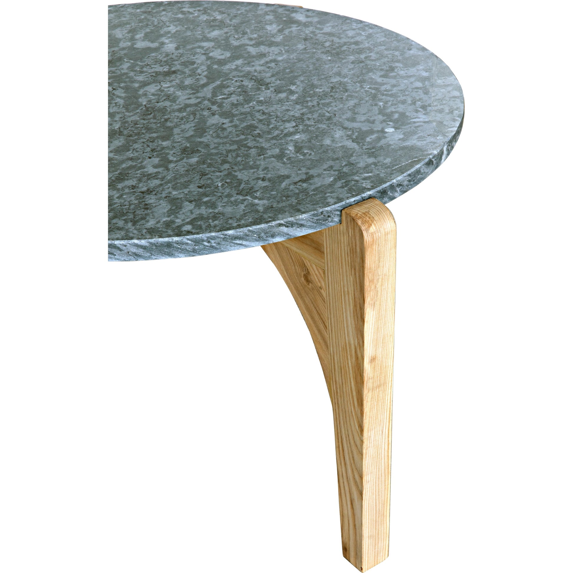 Confucius Coffee Table by Noir in waxed. Made from elm, marble in a eclectic & global style.