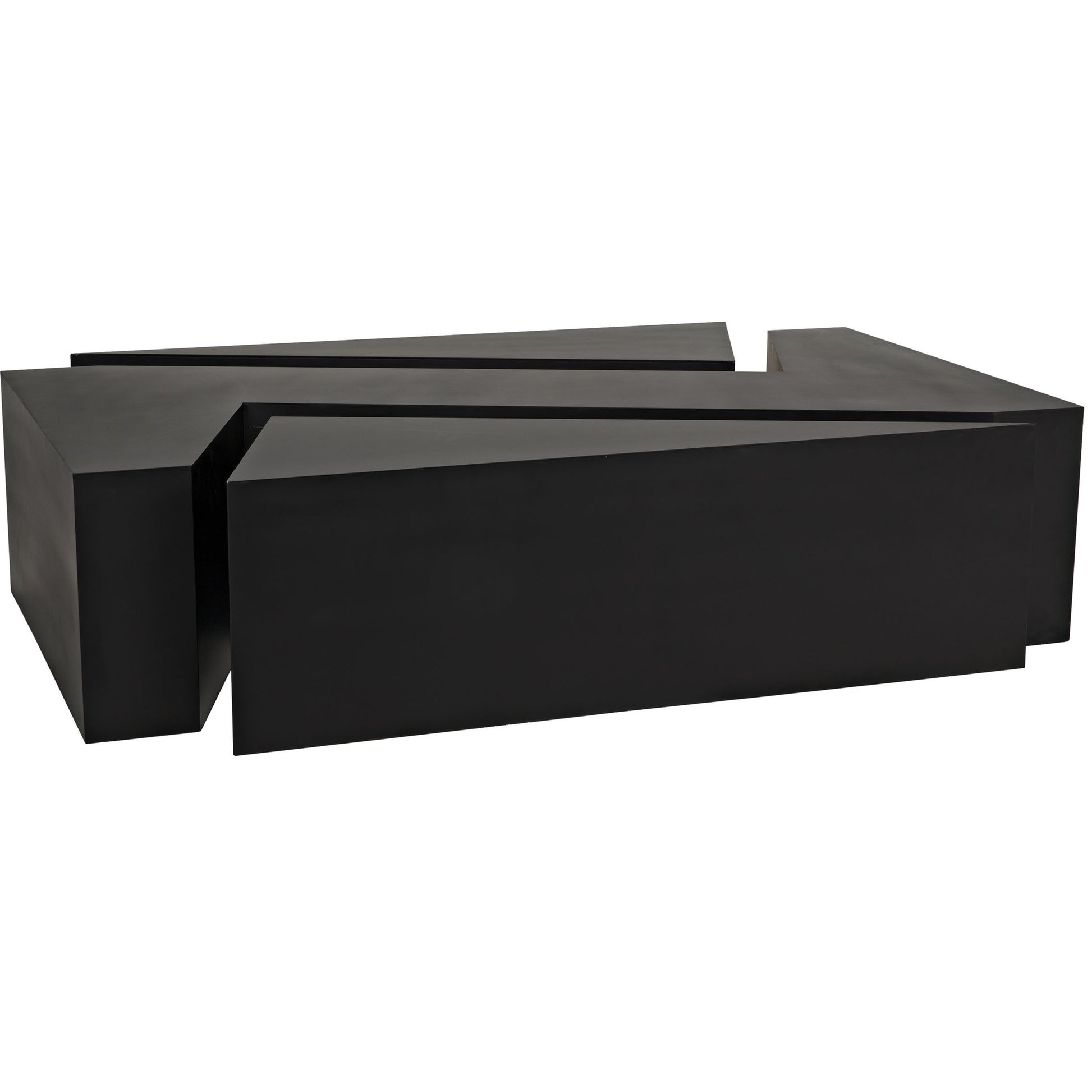 Element Coffee Table by Noir in black metal. Made from metal in a modern style.