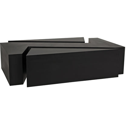 Element Coffee Table by Noir in black metal. Made from metal in a modern style.