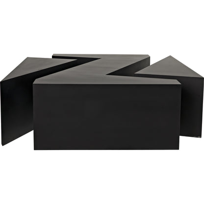 Element Coffee Table by Noir in black metal. Made from metal in a modern style.