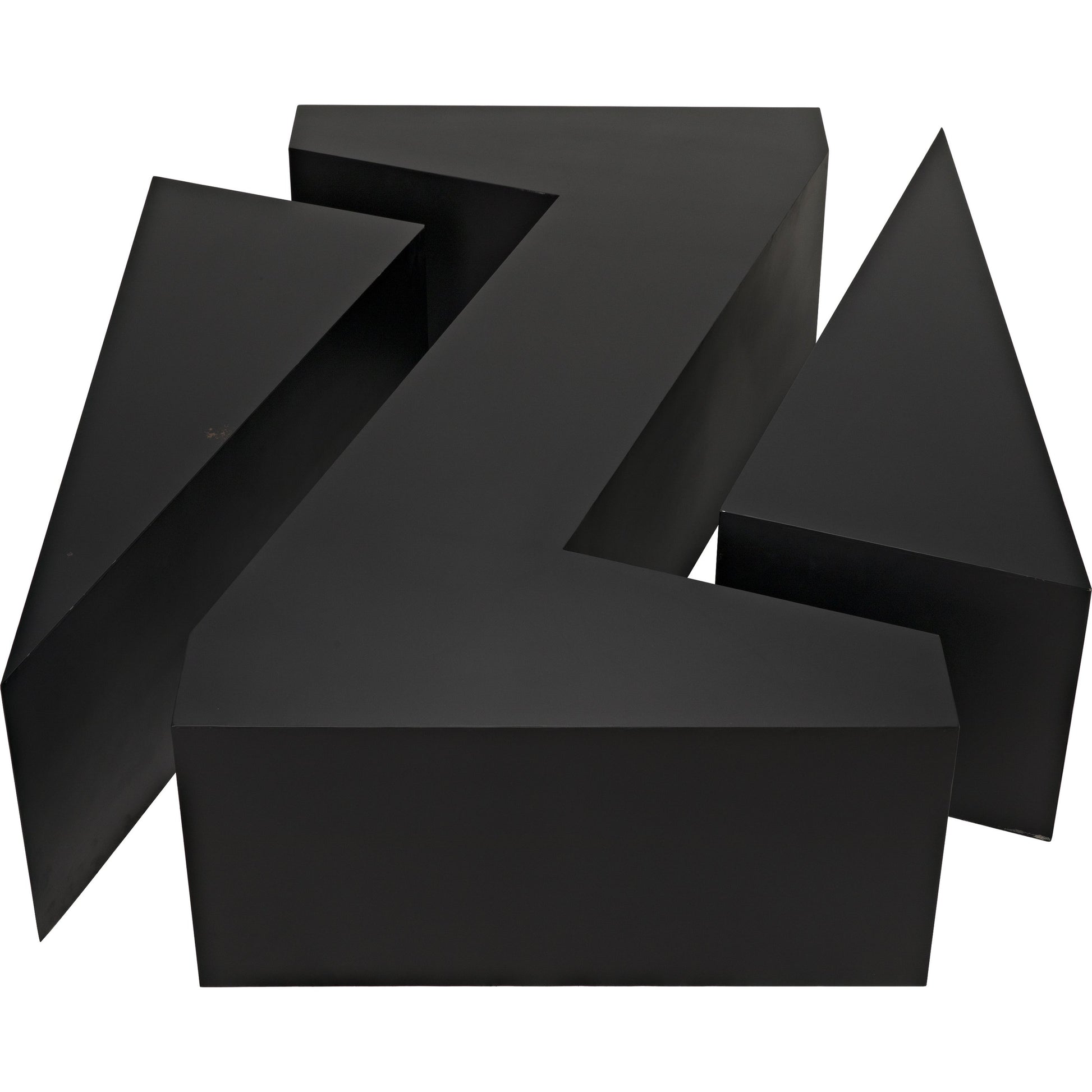 Element Coffee Table by Noir in black metal. Made from metal in a modern style.