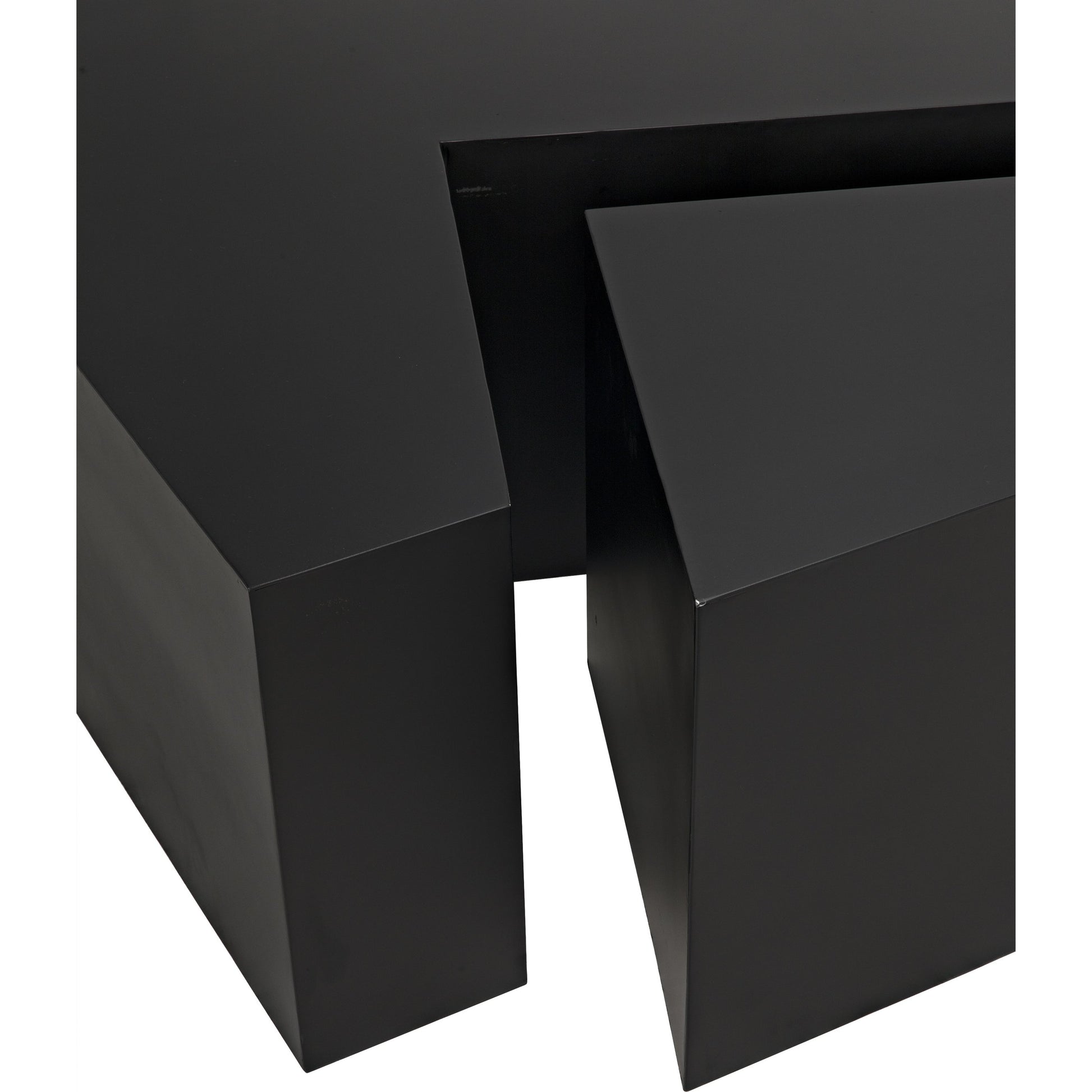 Element Coffee Table by Noir in black metal. Made from metal in a modern style.