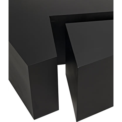 Element Coffee Table by Noir in black metal. Made from metal in a modern style.