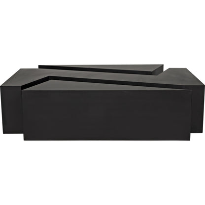 Element Coffee Table by Noir in black metal. Made from metal in a modern style.