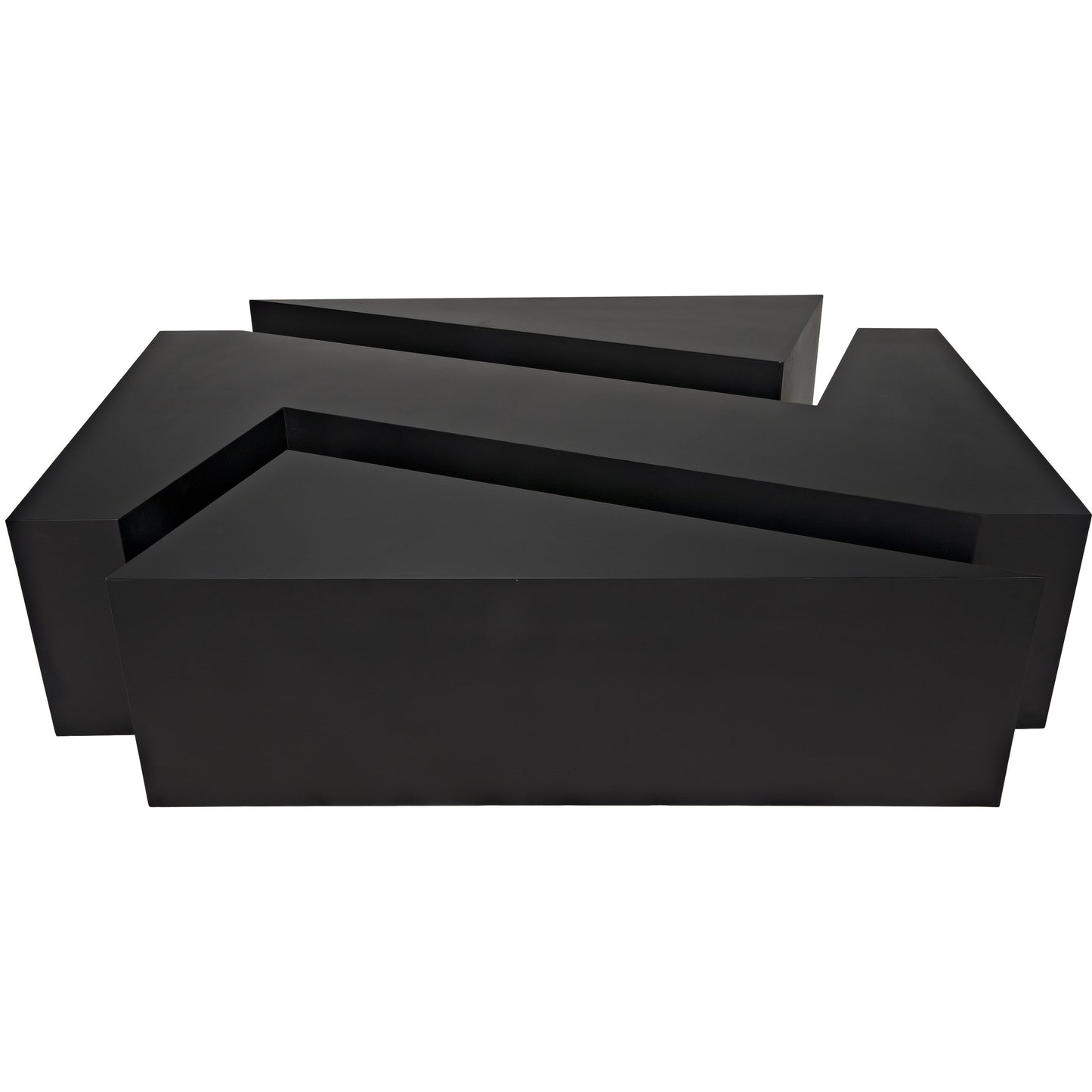 002 SR-707624 | Additional Silo | Element Coffee Table by Noir in black metal. Made from metal in a modern style.