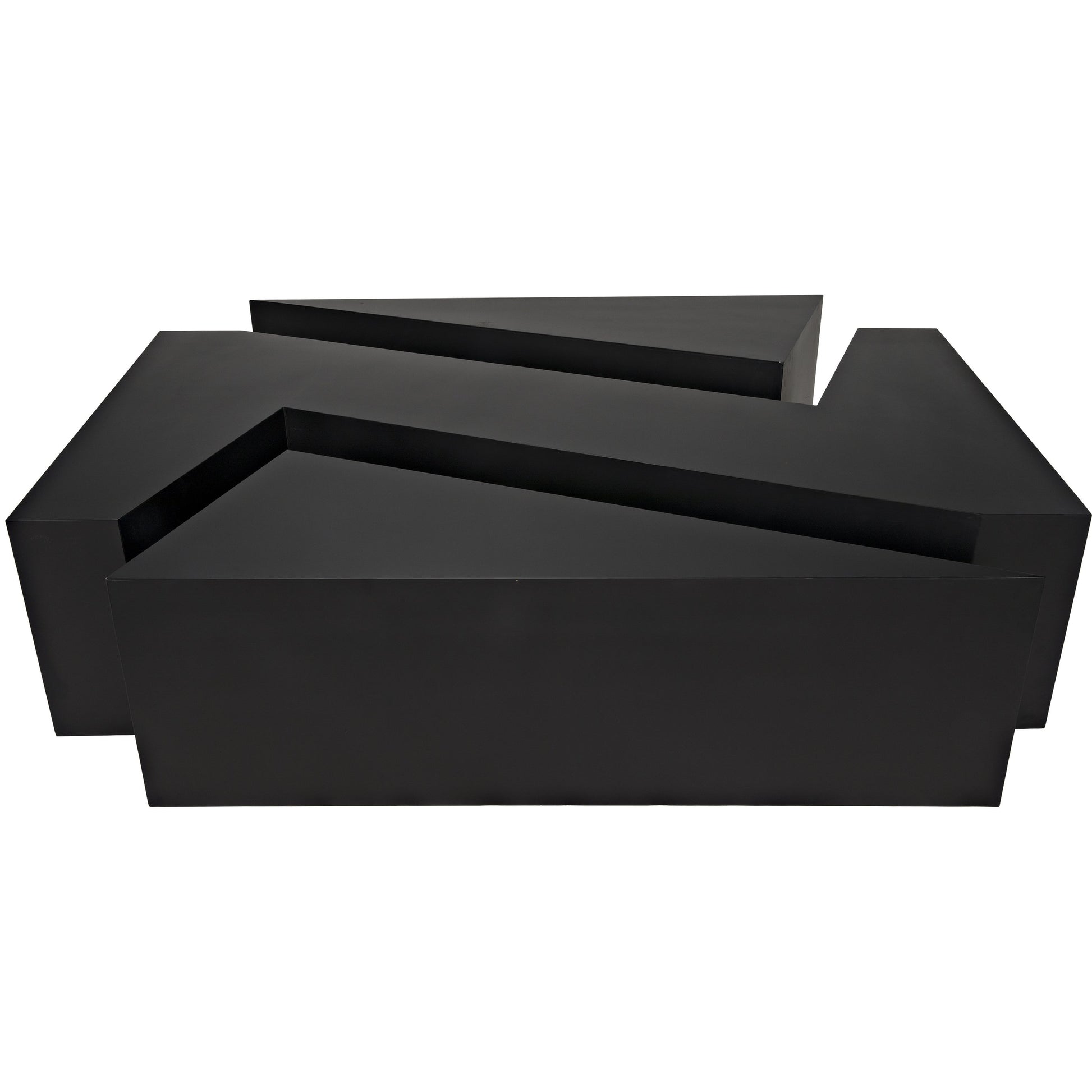 Element Coffee Table by Noir in black metal. Made from metal in a modern style.