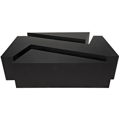 Element Coffee Table by Noir in black metal. Made from metal in a modern style.