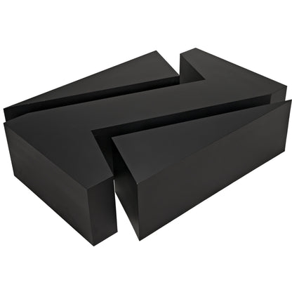 Element Coffee Table by Noir in black metal. Made from metal in a modern style.