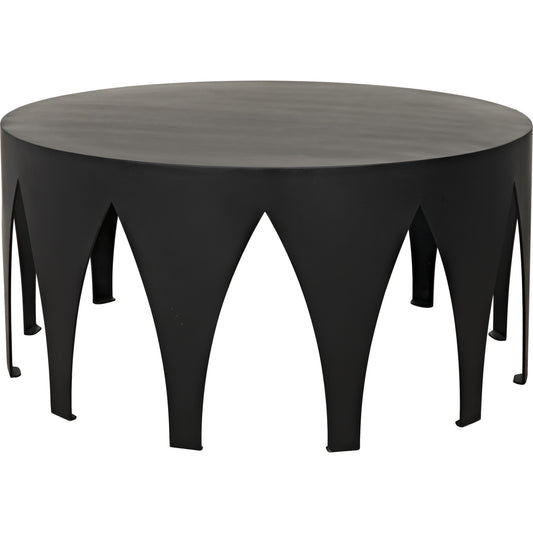 Morocco Coffee Table by Noir in black. Made from metal in a eclectic & global style.