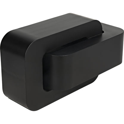 Nodum Accent Table by Noir in black metal. Made from metal in a modern style.