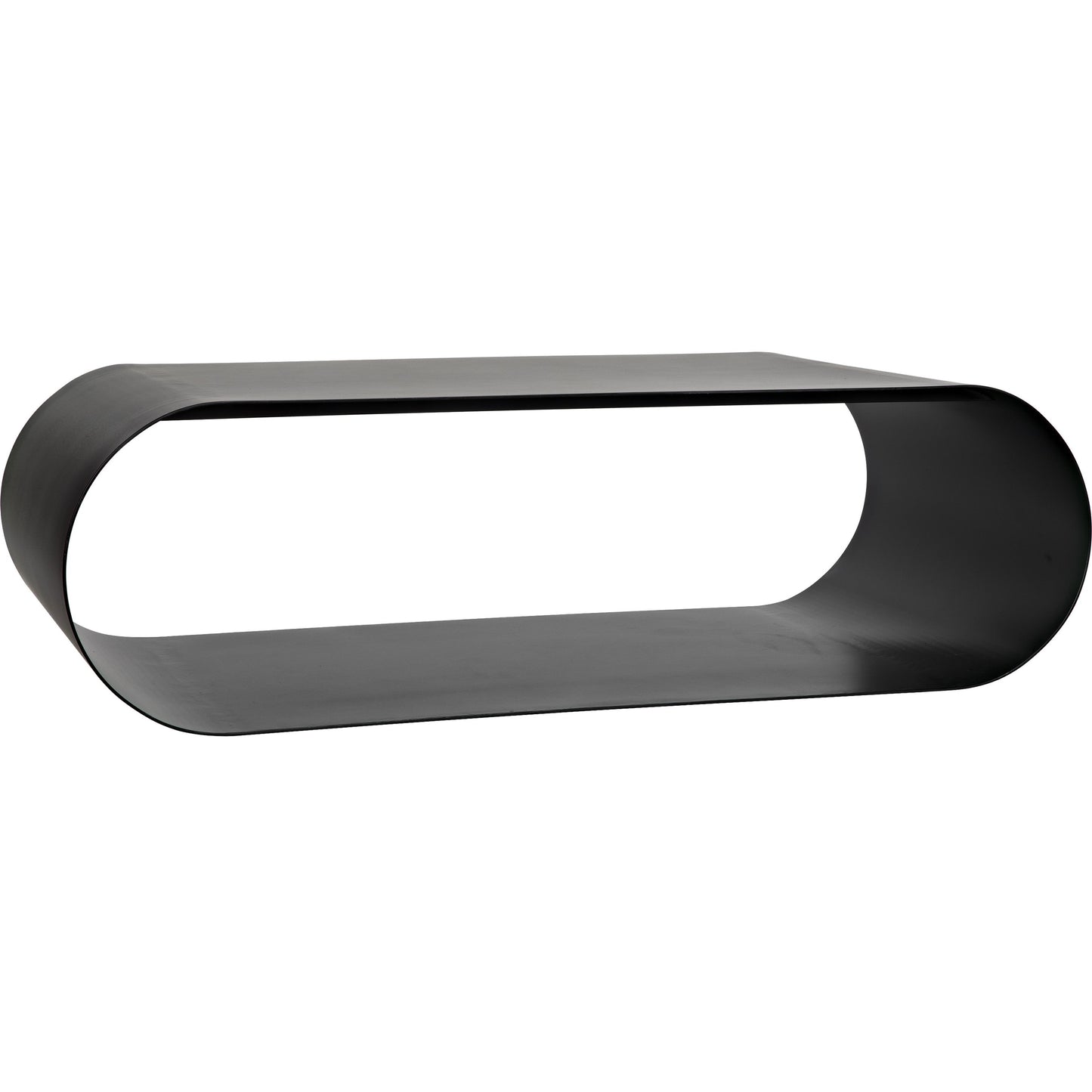 001 SR-834025 | Primary Silo | Hera Coffee Table by Noir in black metal. Made from metal in a modern style.