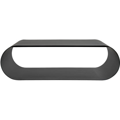 Hera Coffee Table by Noir in black metal. Made from metal in a modern style.