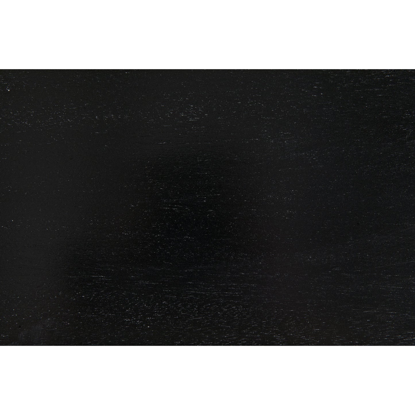 003 SR-834008 | Closeup | Drop Coffee Table by Noir in hand rubbed black. Made from mahogany in a modern style.