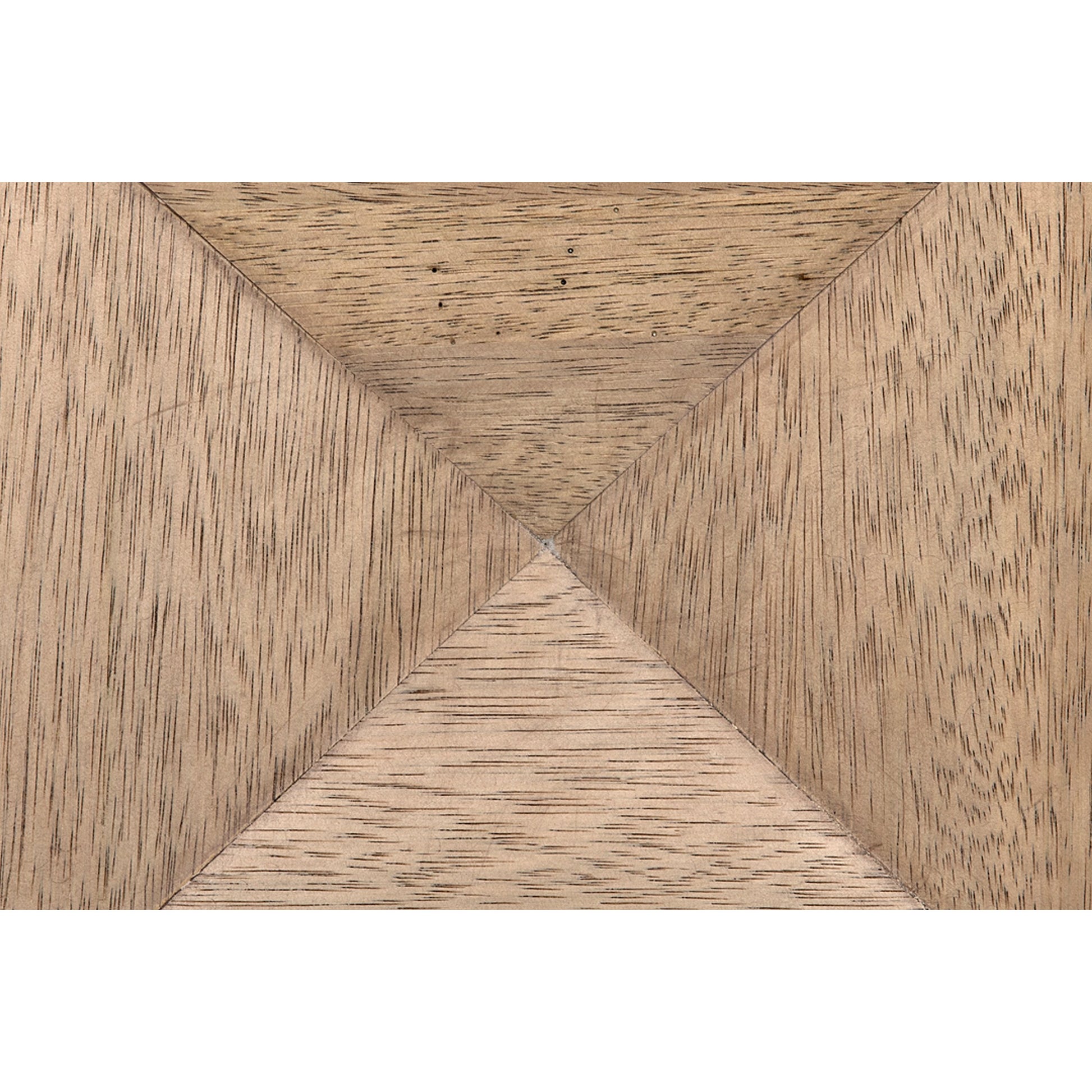 Disorder Coffee Table by Noir in washed walnut. Made from walnut in a modern style.