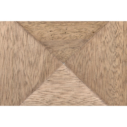 Disorder Coffee Table by Noir in washed walnut. Made from walnut in a modern style.