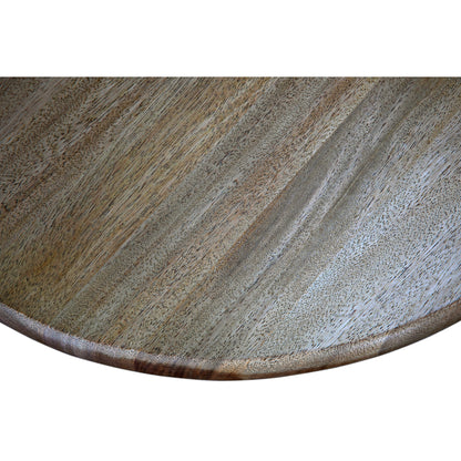 Disorder Coffee Table by Noir in washed walnut. Made from walnut in a modern style.